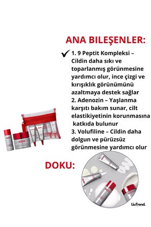 MEDIPEEL Peptide 9 Volume Bio Tox Trial Kit (4 adet) Peptitli minyatür lifting seti