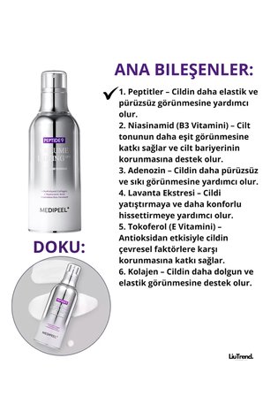 MEDIPEEL Peptide 9 Volume Lifting All In One Ess. PRO 100 ml Peptitli oksijen lifting özü