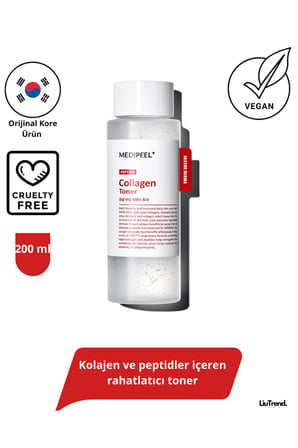 Red Lacto Collagen Soothing Ess. Toner 200 ml Kollajen Ve Peptidler Içeren Toner