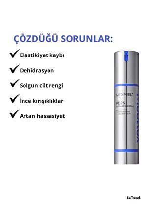 MEDIPEEL Mooltox Pdrn Exosome Ampoule 50 ml Cilt Elastikiyetinin Yenilenmesi Ampul M0488