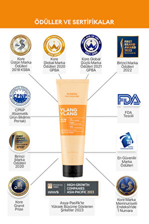 Parfüm Etkili Nemlendirici&Besleyici Vücut Losyonu KUNDAL Rich Perfume Body Lotion 200ml Ylang Ylang