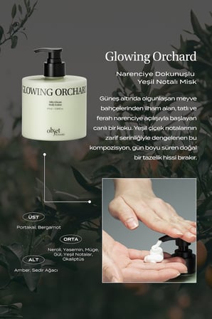 Yaşlanma Karşıtı Saten Bitişli Vücut Losyonu KUNDAL Silky Gleam Body Lotion (Glowing Orchard)
