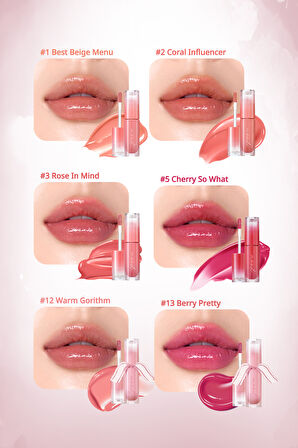 Kalıcı, Parlak Pigmentli Peripera Ink Mood Glowy Tint (#28 Rose Standard) (Tteok Recipe)
