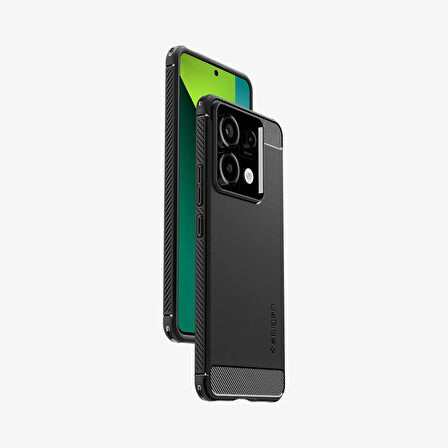Spigen Xiaomi Redmi Note 13 Pro / POCO X6 Kılıf Rugged Armor Matte