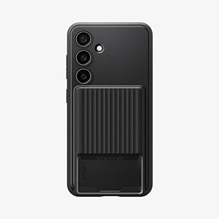 Spigen Galaxy S24 Kılıf Liquid Slot Matte Black