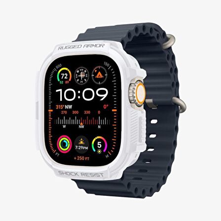 Spigen Apple Watch Ultra 2 / Ultra Serisi (49mm) Uyumlu Kılıf , Spigen Rugged Armor