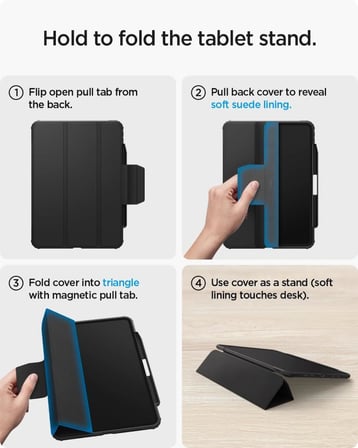 Spigen iPad Air 13'' M4 (2026)/M3 (2025)/M2 (2024) ile Uyumlu Kılıf Air Skin Pro - Teşhir