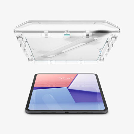 iPad Pro 11 inc (2024)  Ekran Koruyucu, Spigen Screen Protector GLAS.tR EZ Fit