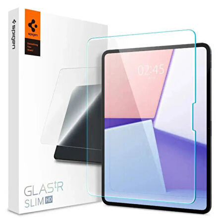 Spigen iPad Pro 13'' (2024) Cam Ekran Koruyucu Glas.tR SLIM HD 1 Adet