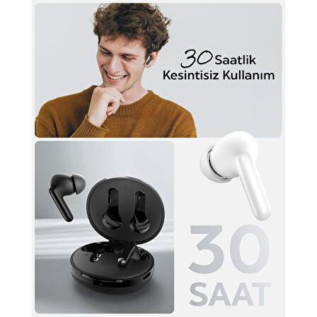 Spigen Audio SA-TW S10 Anc Kablosuz Tws Kulaklık Siyah ASD07886