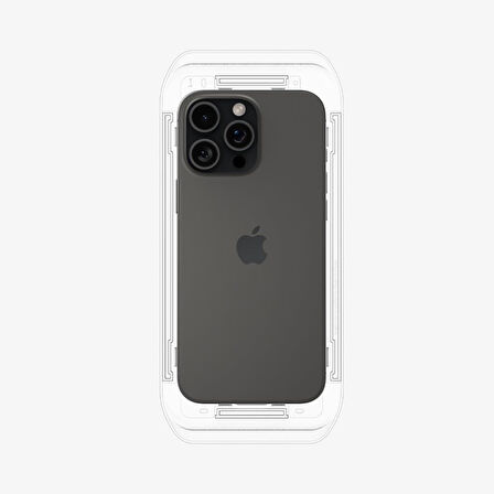 Spigen iPhone 16 Pro Max Cam Ekran Koruyucu Kolay Kurulum Glas.tR EZ Fit Slim HD (2 Adet)