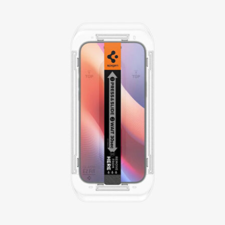 Spigen iPhone 16 Pro Max Cam Ekran Koruyucu Kolay Kurulum Glas.tR EZ Fit Slim HD (2 Adet)