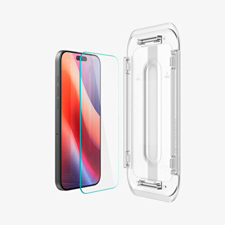 Spigen iPhone 16 Pro Max Cam Ekran Koruyucu Kolay Kurulum Glas.tR EZ Fit Slim HD (2 Adet)