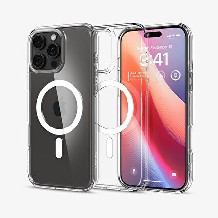 Spigen iPhone 16 Pro Max Kılıf Ultra Hybrid MagFit MagSafe Özellikli