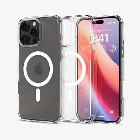 Spigen iPhone 16 Pro Max Kılıf Ultra Hybrid MagFit MagSafe Özellikli