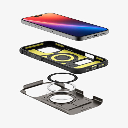 Spigen iPhone 16 Pro Max Kılıf Slim Armor MagFit MagSafe Özellikli