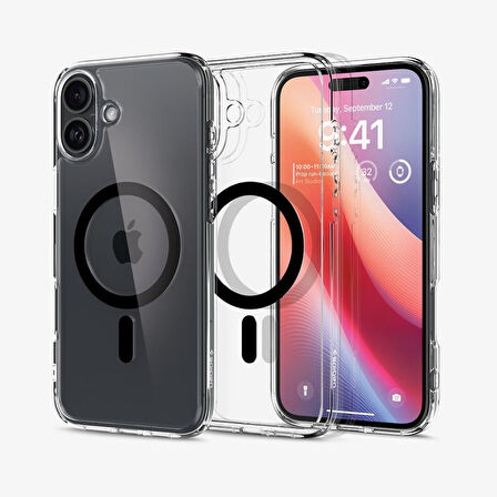 Spigen iPhone 16 Plus Kılıf Ultra Hybrid MagFit MagSafe Özellikli