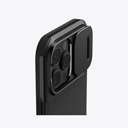 Spigen iPhone 16 Pro Kılıf Optik Armor MagFit MagSafe Özellikli