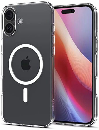 Spigen iPhone 16 Kılıf Liquid Crystal MagFit MagSafe Özellikli