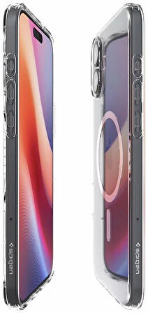 Spigen iPhone 16 Kılıf Liquid Crystal MagFit MagSafe Özellikli