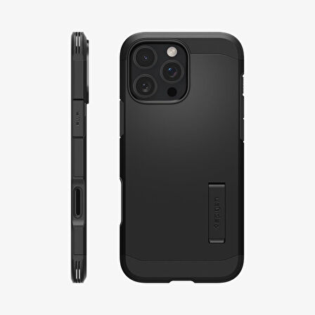 Spigen iPhone 16 Pro Max Kılıf Tough Armor AI T (Kamera Buton Korumalı) MagFit MagSafe Özellikli