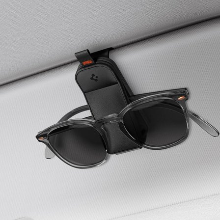 Spigen Manyetik Velo Vegan Deri Güneş Gözlüğü Tutucu - OUTLET