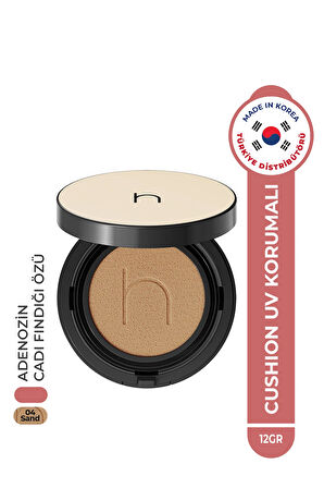 Uzun Süre Kalıcı, Doğal Bitişli Kore Zero Fit Cushion Fondöten Spf50 Pa Güneş Koruyucu 12g Sand