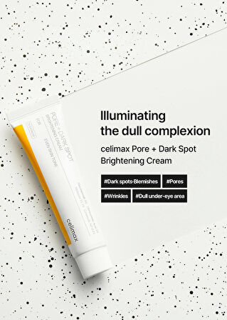 Celimax Pore Dark Spot Brightening Cream 35ml / Leke Karşıtıcı Beyazlatıcı Krem(GLOBALCARE)