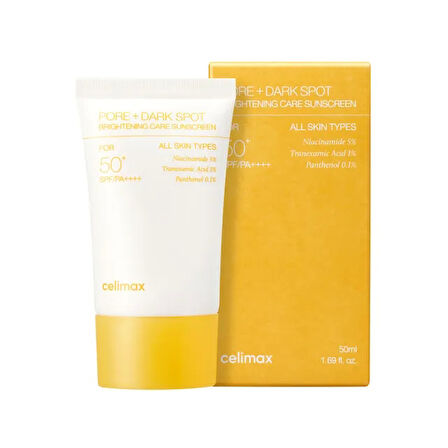Pore+Dark Spot Brightening / Leke Karşıtı Güneş Kremi SPF50+PA++++ 50ml (GLOBALCARE)
