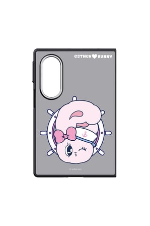 Galaxy Z Fold8 Aynalı Magnet Kılıf (Esther Bunny) - Çok Renkli