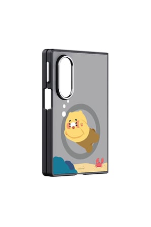 Galaxy Z Fold8 Aynalı Magnet Kılıf (Kakao Friends) - Çok Renkli