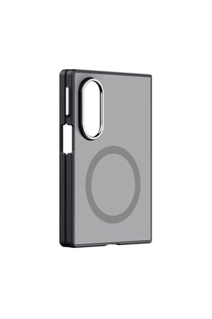 Galaxy Z Fold8 Aynalı Magnet Kılıf - Gümüş
