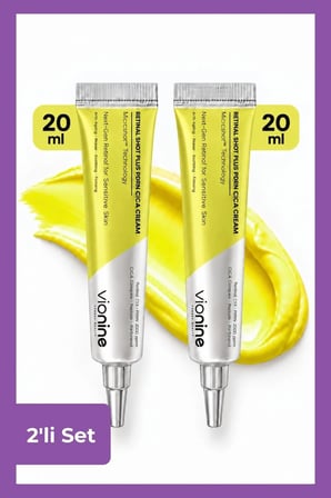 Vionine Retinal Shot Plus PDRN Cica Krem 2'li Set 20 ml x 2