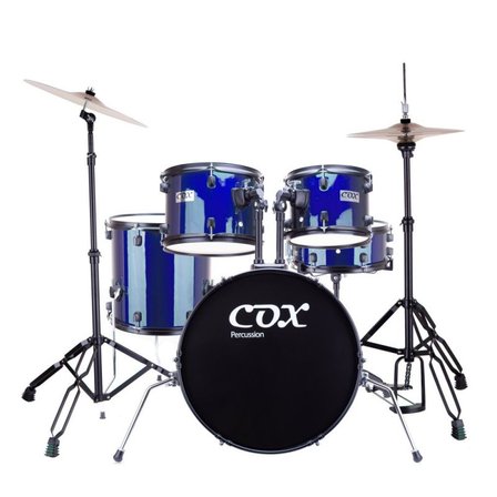 Cox CDS1-BL Akustik Bateri Seti