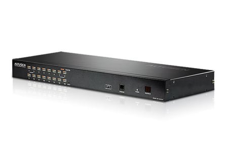 16 Port Cat5 High-Density Kvm Switch Kh1516A-Ax-G