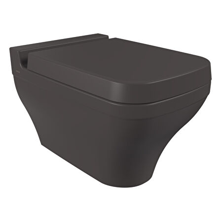 Bocchi Scala Asma Klozet Mat Antrasit Kapak Dahil 1080-020-0128