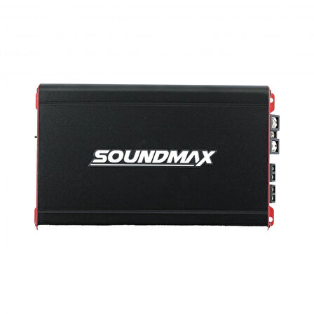 SOUNDMAX SX-LM700.1D-1X700W RMS-KALİTELİ-PROFESYONEL-YER KAPLAMAYAN CLASS D MONO ANFİ