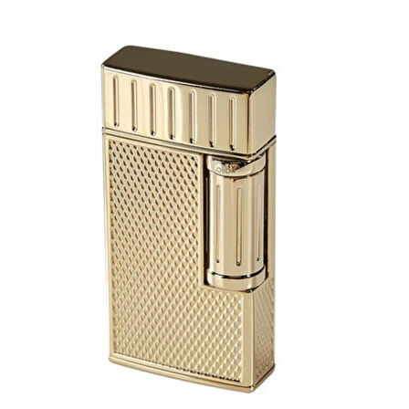 Colibri Julius Çift Alevli Puro Çakmağı Altın