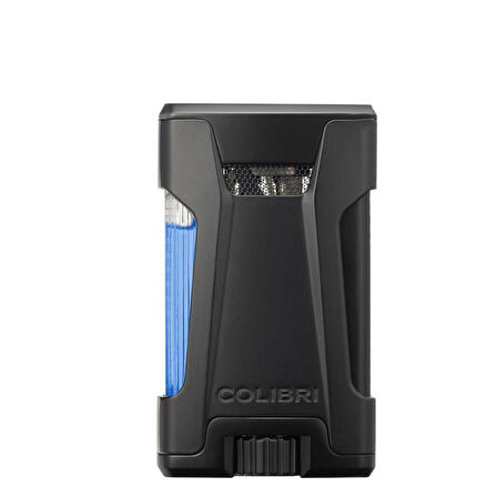 Colibri Rebel Çift Jet Puro Çakmağı Siyah