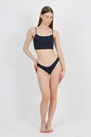 Basic Lazer Kesim Bikini Külot 3'lü Paket