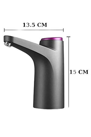 Şarjlı Damacana Su Pompası KWP-8513 Siyah