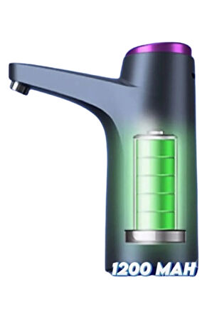 Şarjlı Damacana Su Pompası KWP-8513 Siyah