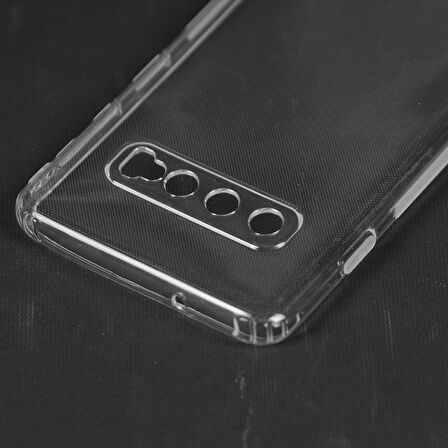 Gpack Samsung Galaxy S10 Plus Kılıf Kamera Korumalı Şeffaf Silikon