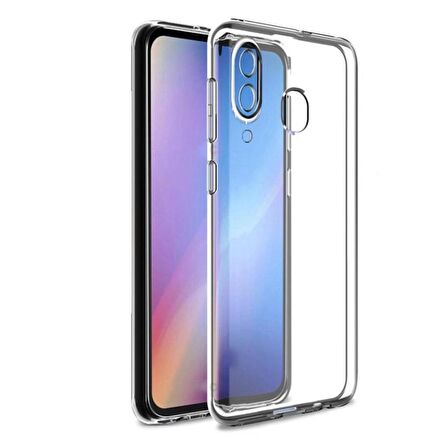 Gpack Huawei Honor 8C Kılıf Kamera Korumalı Şeffaf Silikon
