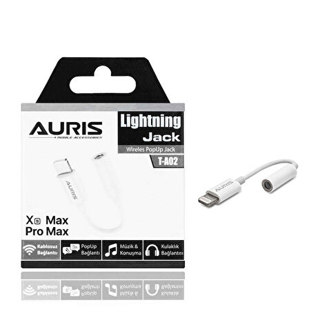 Auris ARS-M50 B.Tooth AUX ÇEVİRİCİ LİGHTNİNG