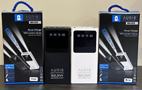 K29 POWERBANK AURIS 44,5WATT 12.000 MAH