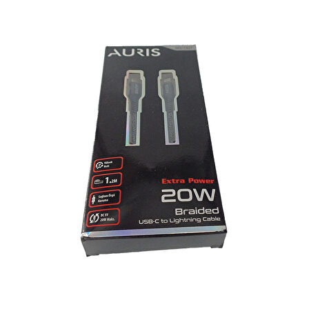 Auris 20w Data Kablosu İphone Type-C ARS-CB27