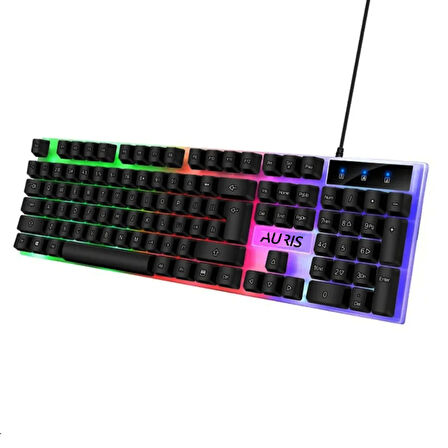 Auris KGC10 RGB Gaming Esports Kablolu Klavye ve Mouse Set