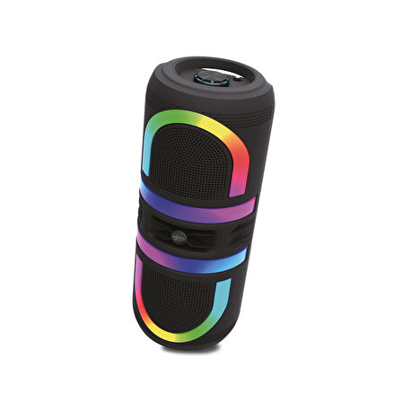 Auris KLN210 25W 2*8 inç Mikrofonlu RGB Bluetooth Hoparlör