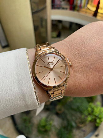 Slazenger SL.09.2101.3.02 Quartz 3 ATM 35 mm Rose Gold Kadın Kol Saati